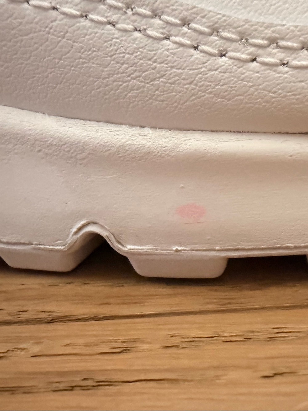 Nike White Air Max Sneakers with Leopard Details - Picture 3 of 5